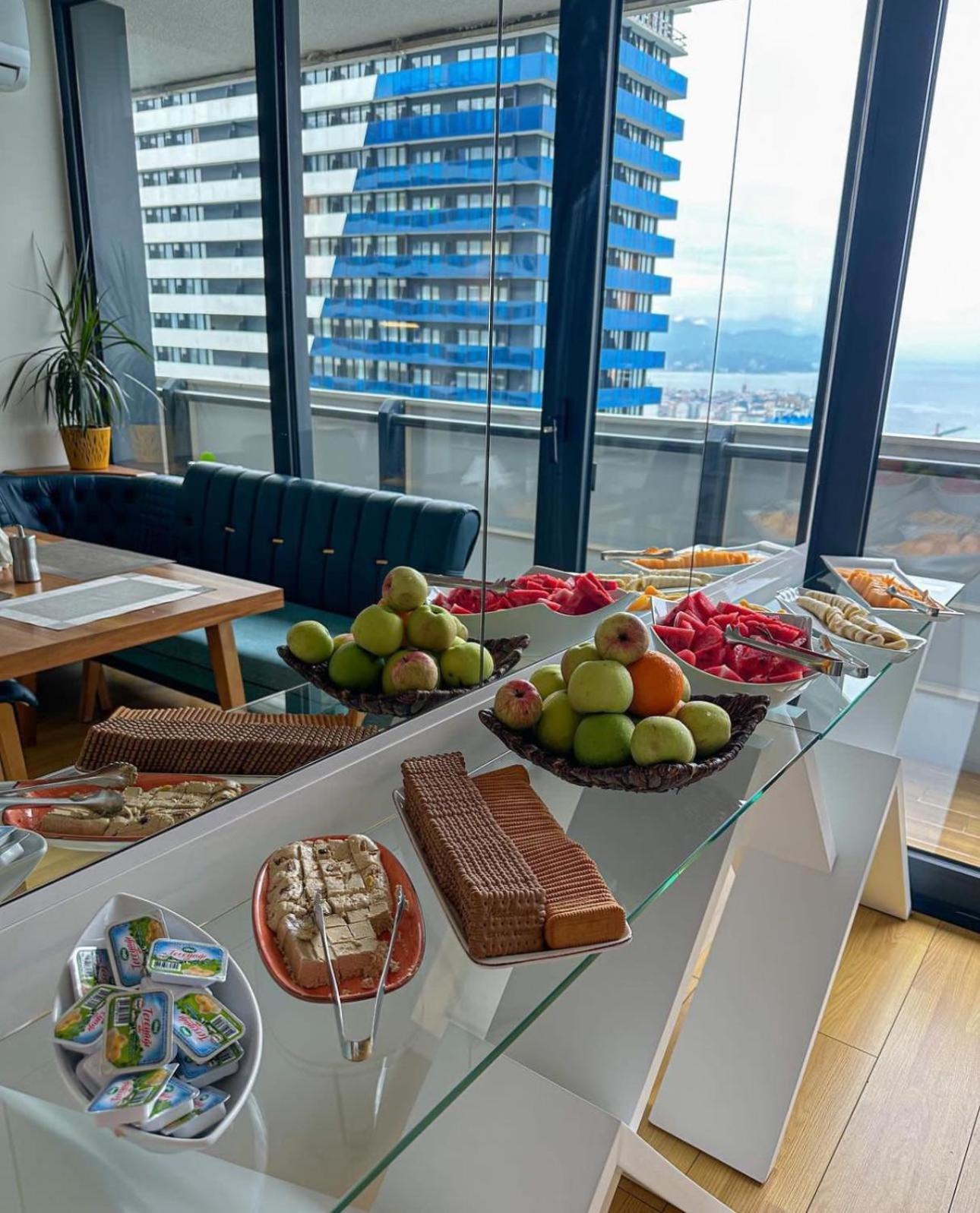 Luxury Panorama Sea View Apartment & Central Batum Dış mekan fotoğraf